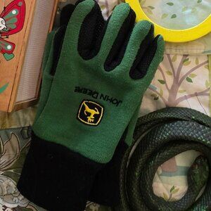 John Deere Cotton Jersey Youth Light Grip Gardening Gloves